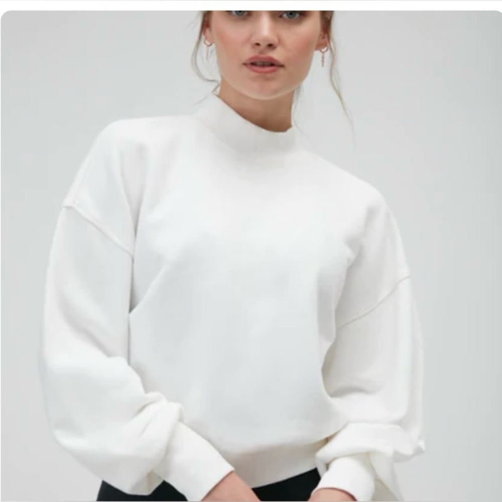 Spiritual Gangster // Blake Mock Neck Sweatshirt // Size S